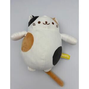 GATCHA Calico Cat Stuffed Animal Plush 10" Pre Loved